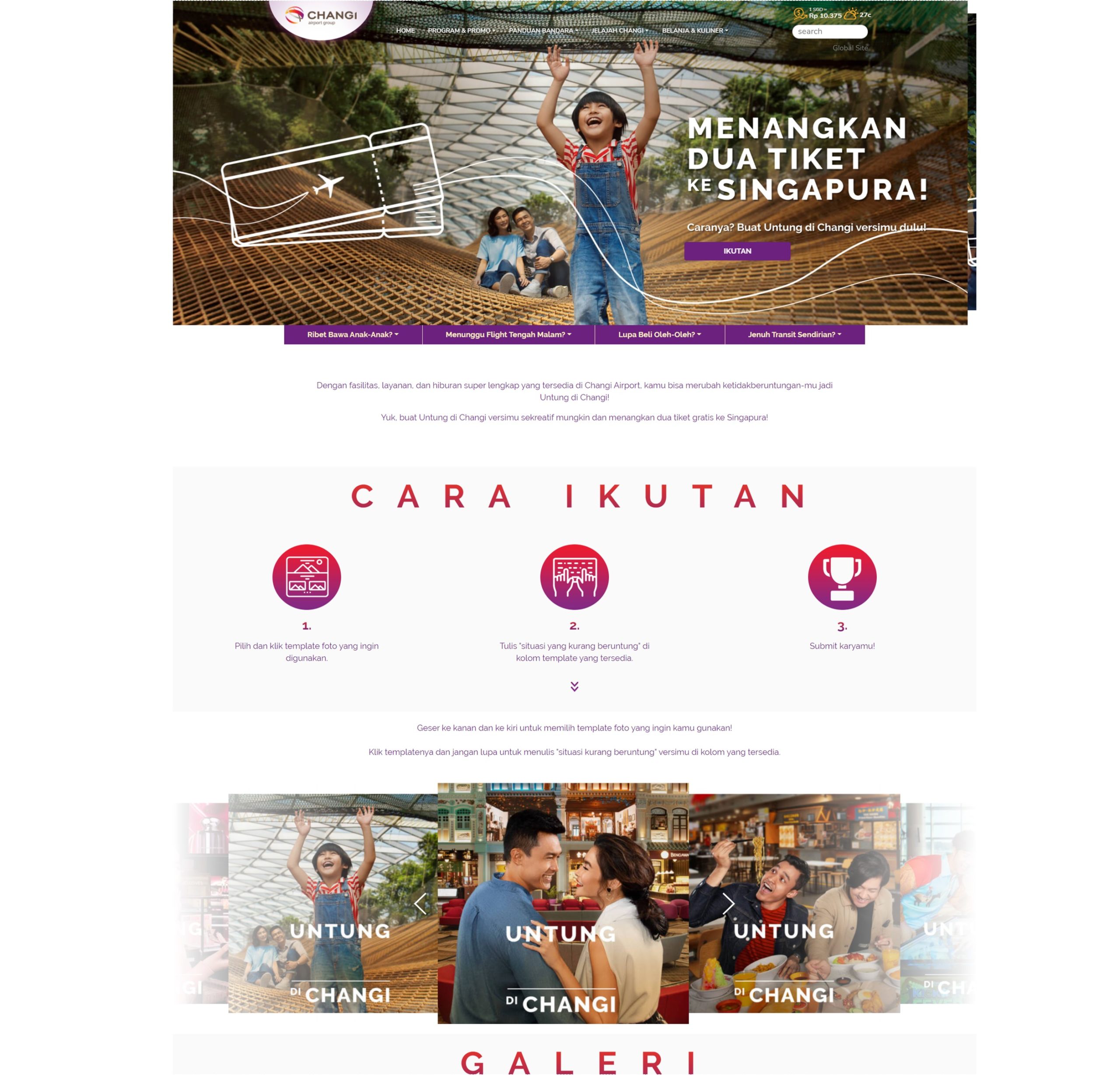 Luckily It’s Changi